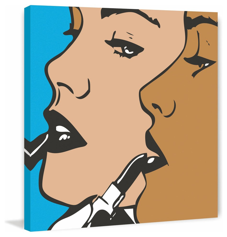 "Girls 2" Print on Canvas