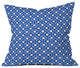 Caroline Okun Blueberry Outdoor Throw Pillow