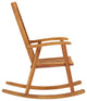 vidaXL Rocking Chair Solid Acacia Wood