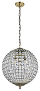 Earlene 3-Light 16" Antique Bronze Pendant