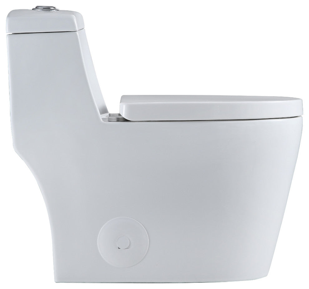Savona Dual Flush Semi Elongated One-Piece Toilet
