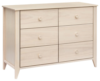 Sprout 6-Drawer Double Dresser, Washed Natural
