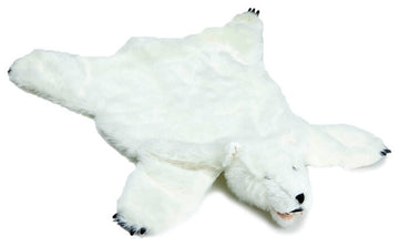 Small White Bear Rug