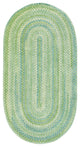 Capel Waterway Green 0470_200 Braided Rugs - 8' X 11' Oval