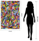 "Rules of the Rainbow" Frameless Floating Tempered Glass Panel Wall Art Set of 2