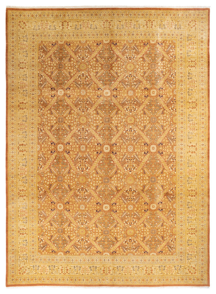 Mogul, One-of-a-Kind Hand-Knotted Area Rug Brown, 10'2"x13'10"