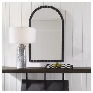 Uttermost 09784 Dandridge 24" W x 39" H Specialty Aluminum Framed - Matte Black