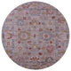 Ahgly Company Indoor Round Mid-Century Modern Area Rugs, 5' Round