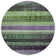 Machine Washable Indoor/Outdoor Chantille ACN1873 Purple 8' x 8' Round Rug