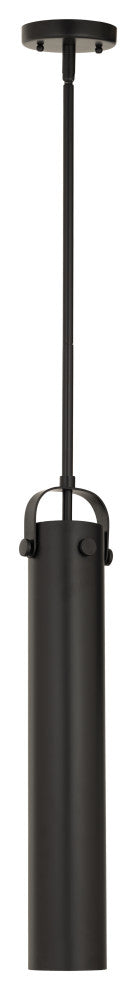 INNOVATIONS LIGHTING 713-1S-BK-M713-4BK Pilaster Mini Pendant