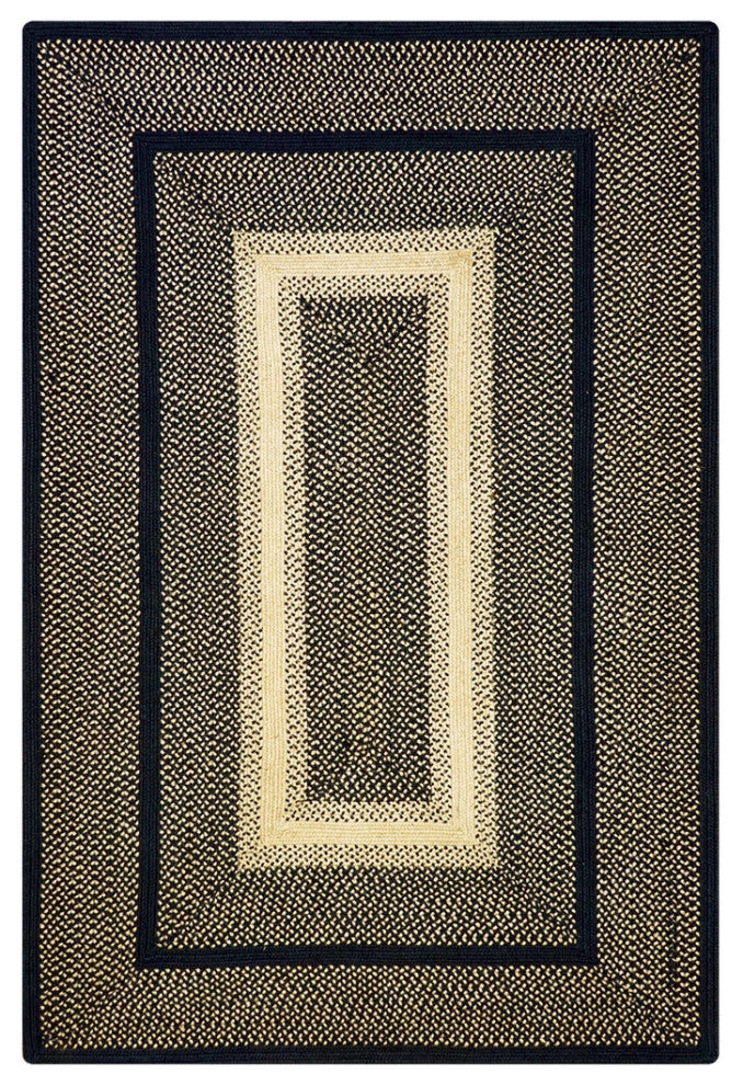 Homespice Decor Manchester Jute Braided Rug 20x30" Rectangular