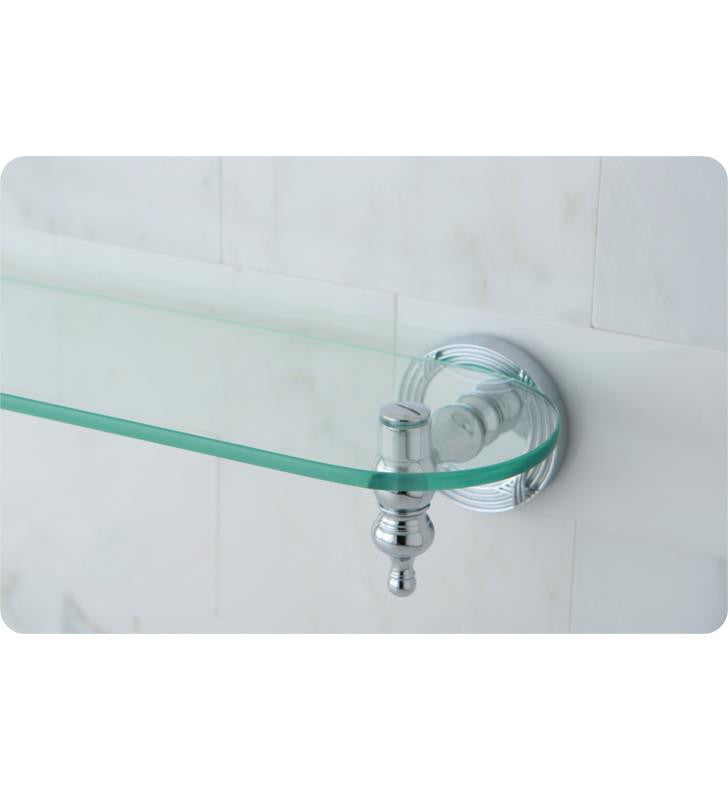 Glass Shelf, Satin Nickel