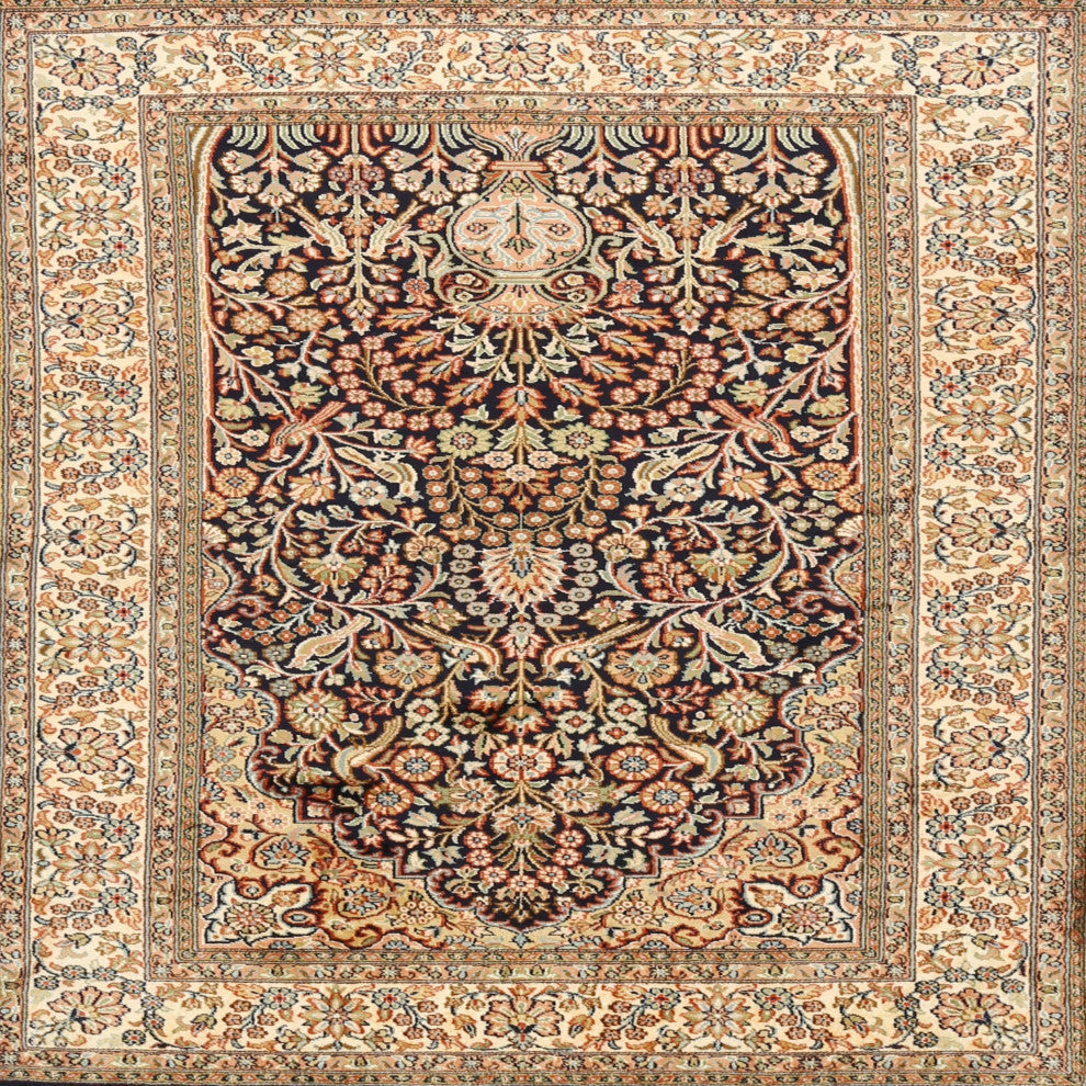 Ahgly Company Indoor Square Traditional Area Rugs, 7' Square