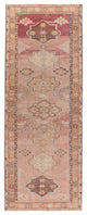 Machine Washable Jaipur Living Jesse Medallion Orange/ Pink Runner Rug 3'X10'