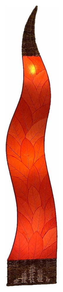 Eangee Flame Giant Floor Lamp, Red