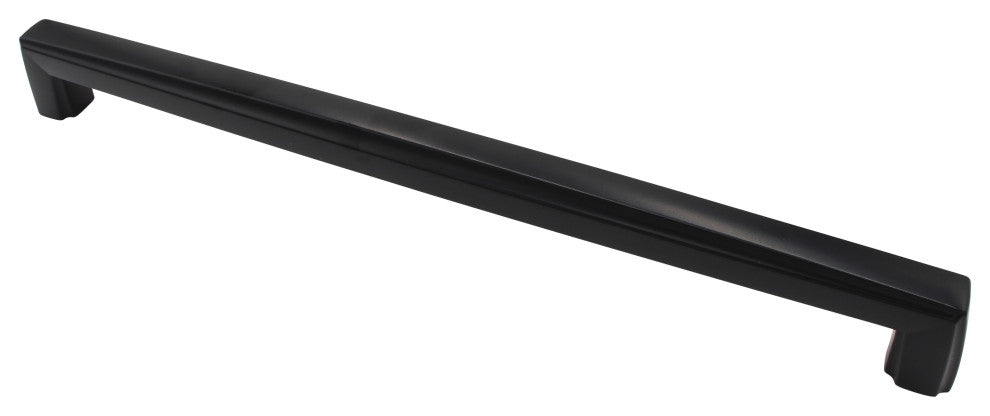 Breton Pull, Matte Black, 12" Pull