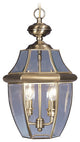 Monterey Outdoor Chain-Hang Light, Antique Brass