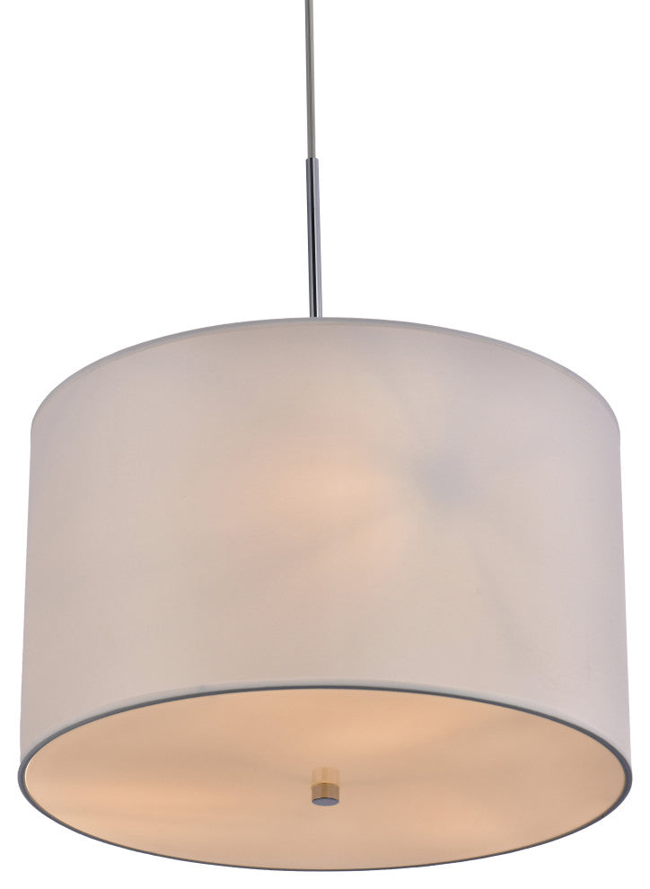 Lazzur Aujon 3 Light 16" Polished Chrome Pendant