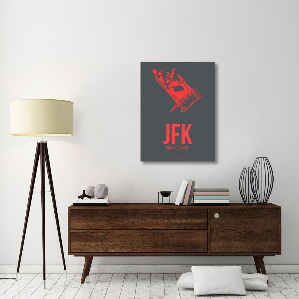 "JFK New York Poster 2" Fine Art Print