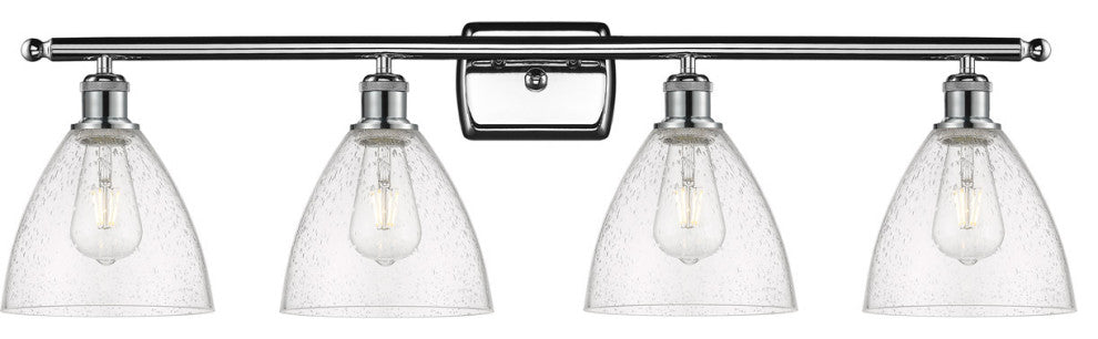 Innovations 516-4W-PC-GBD-754-LED 4 Light Bath Vanity Light, Polished Chrome