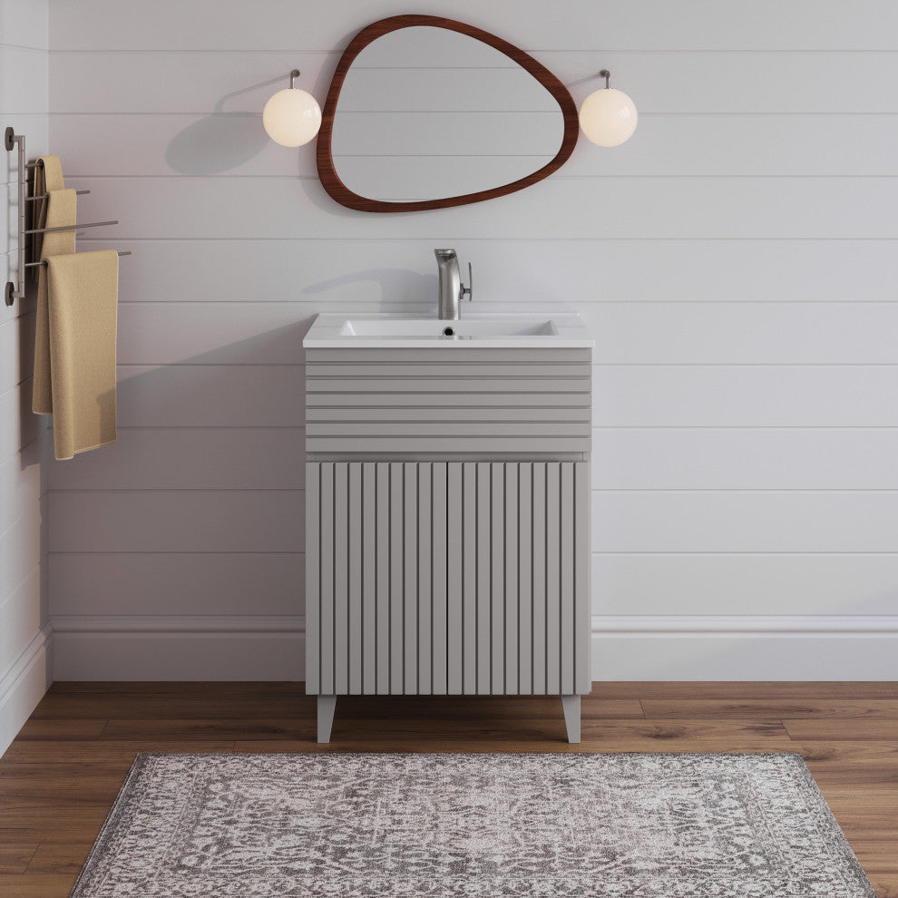 Bernay 24" Bathroom Vanity, Shell