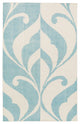 Surya Paradox PRX-1003 5'x7'6" Rug, Teal/Ivory