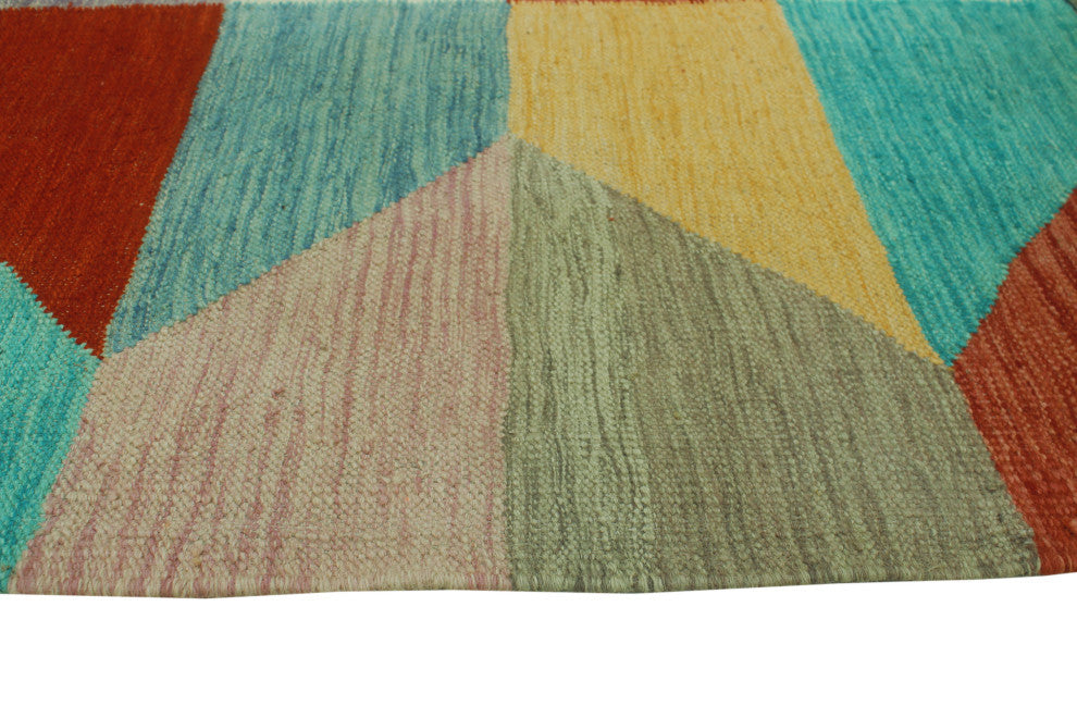 Winchester Kilim Jemima Rusty-Red/Ivory Rug, 5'0x6'6
