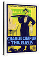 "Charlie Chaplin, The Rink - 1916" Canvas by Hollywood Photo Archive, 27x40"