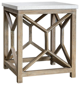 New Uttermost Catali Stone End Table