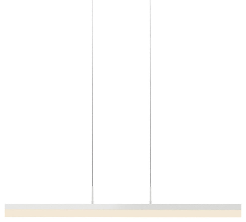Sonneman 2346-J20 Stiletto 33"W Linear Pendant - Satin White