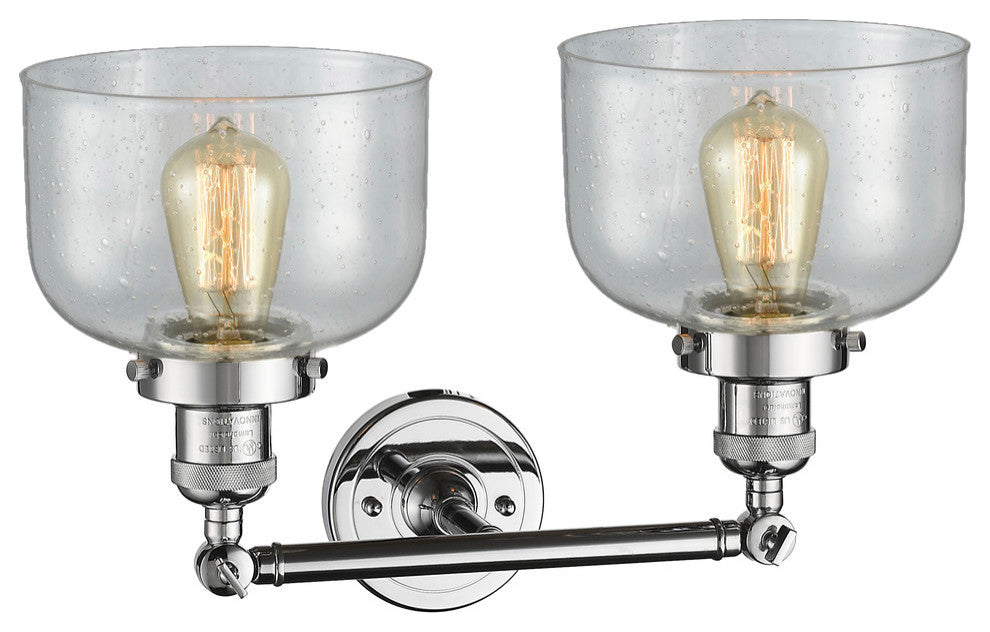 Innovations Lighting 208-Pc-G74-Led 2 Light Dimmable Led Bathroom Fixture