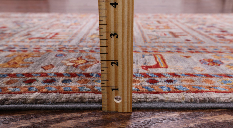 2' 8" X 9' 10" Runner Tribal Persian Gabbeh Hand Knotted Rug Q5720