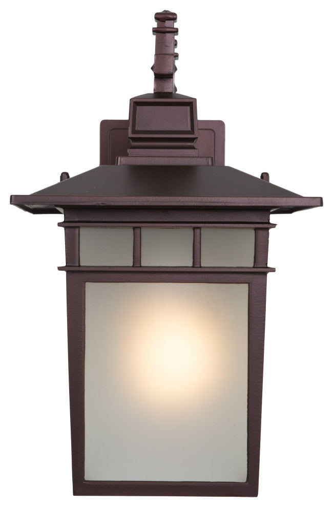 Nine Fluorescent Exterior Sconce