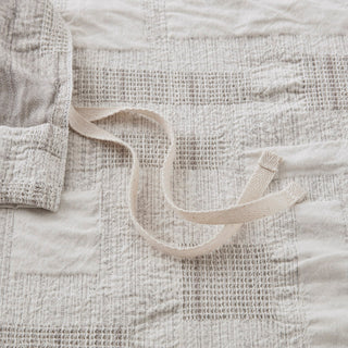 INK+IVY 3 Piece Cotton Jacquard Duvet Set
