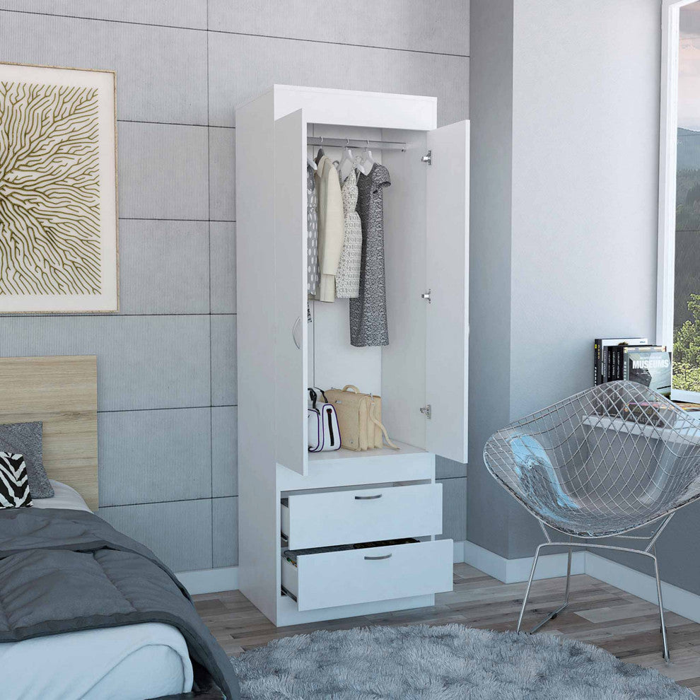 Alabama Armoire, White