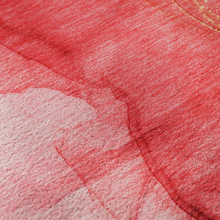 Premium Machine Washable Mayfield AMF507 Pink 8' x 10' Rug