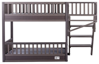 ECOFLEX Aspen Dog Bunk Bed With Removable Cushions, Gray
