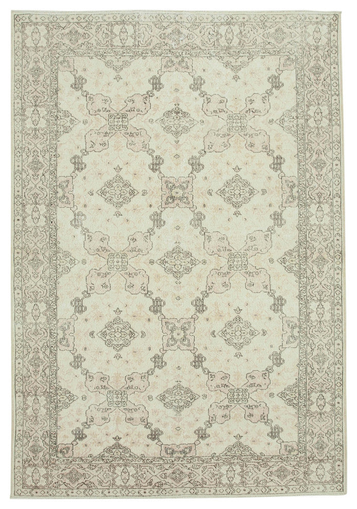 Rug N Carpet - Handmade Anatolian 7' 1'' x 10' 3'' Rustic Area Rug