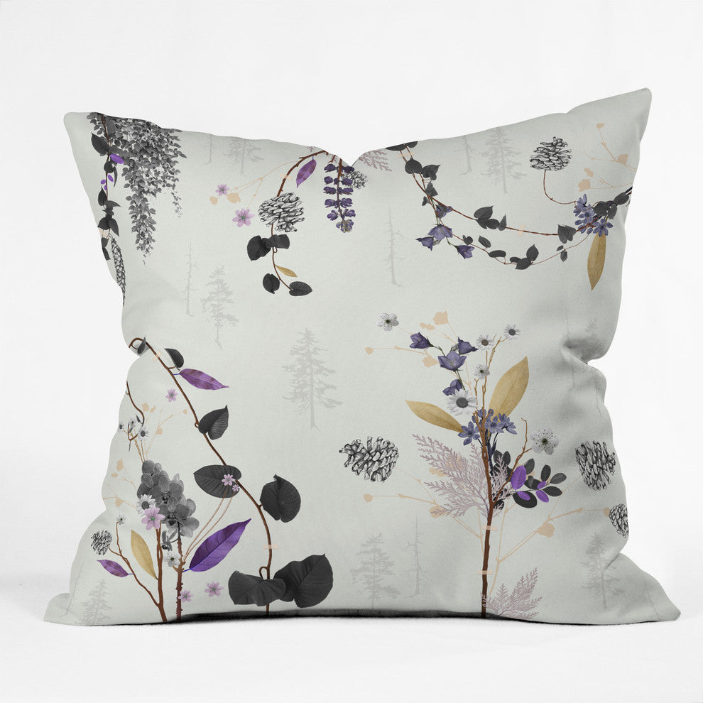 Iveta Abolina Woodland Dream Throw Pillow