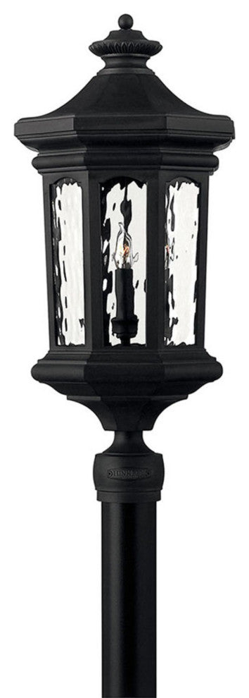 Hinkley Lighting 1601 Raley 120v 4 Light 26.5" Tall Post Light - Museum Black