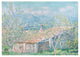 "Gardener's House at Antibes, 1888" Digital Paper Print by Claude Monet, 24"x18"