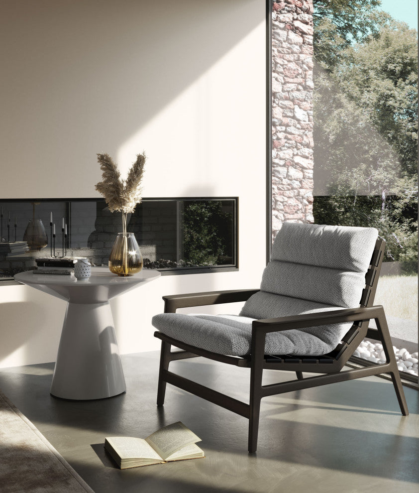 Sullivan Side Table, Glossy Chateau Gray