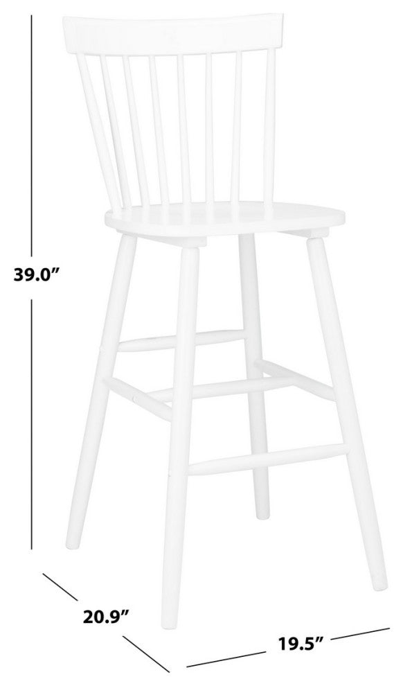 Safavieh Providence Bar Stool, White