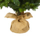 5' Fraser Fir Natural Look Faux Xmas Tree W/ Lights, Base & Bendable Branches