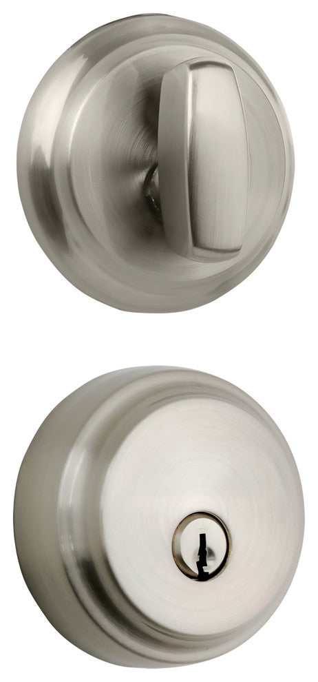 Brinks Almarrion Deadbolt, Satin Nickel