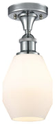 Innovations 516-1C-PC-G651-6-LED 1-Light Semi-Flush Mount, Polished Chrome