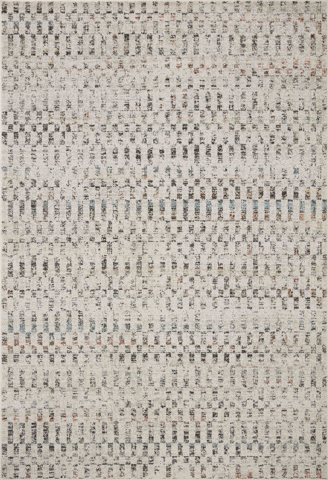 Loloi II Kamala Grey / Multi 2'-3" x 3'-10" Accent Rug