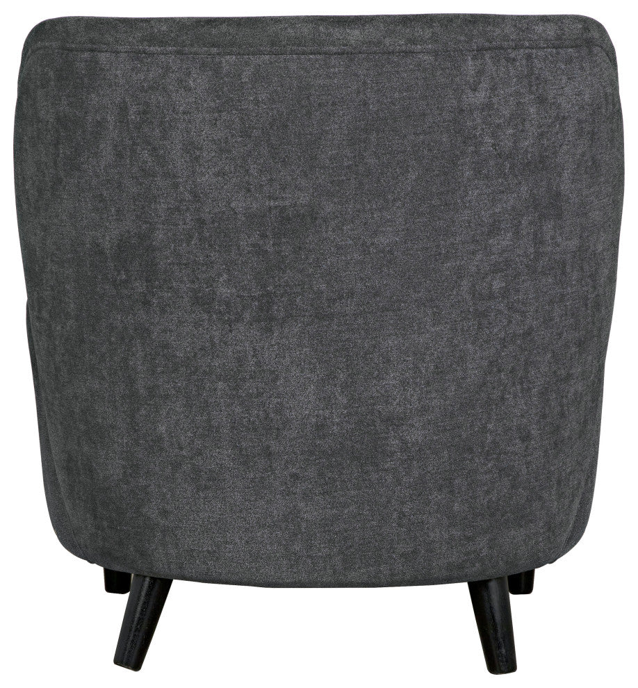 Laffont Chair With Grey Fabric