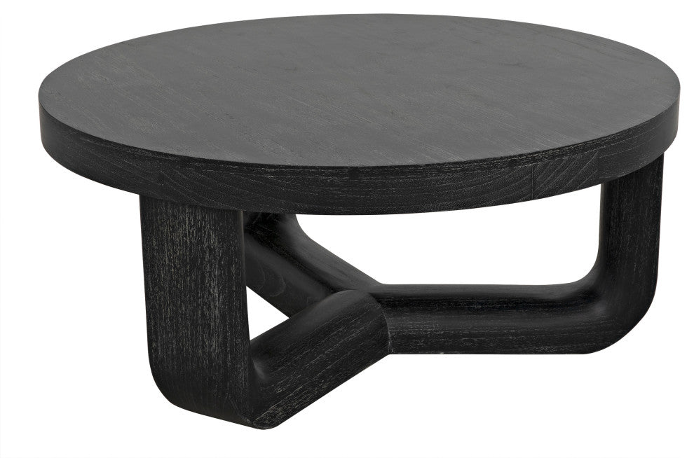 NOIR Furniture - Joel Coffee Table, Cinder Black - GTAB1042CB