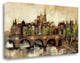 "Paris Bridge II Spice" By Silvia Vassileva, Giclee Print on Gallery Wrap Canvas
